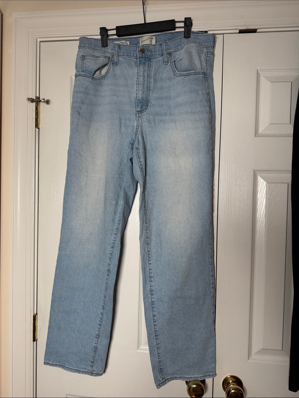 Women’s universal thread high rise 90s straight leg jeans size 14R light wash